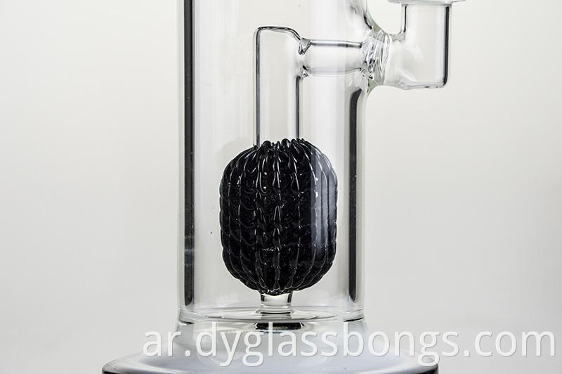 Straight glass bong